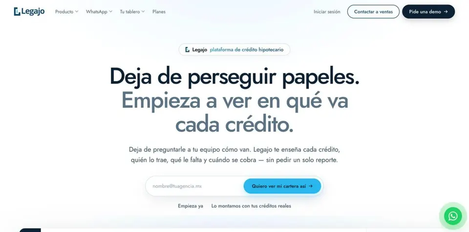 Captura de Legajo, software de control de trámites